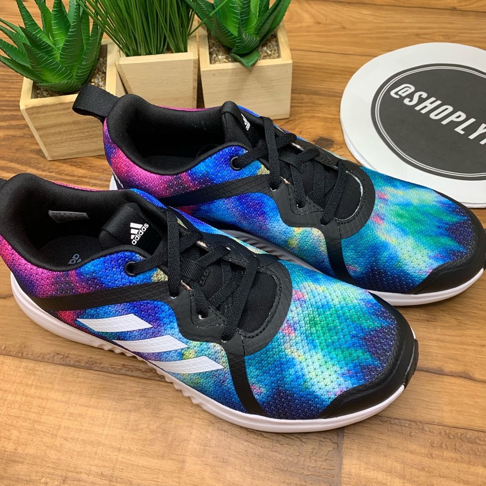 🔴SOLD🔴Adidas Fortarun x Shoes Watercolor Sneaker - Picture 3 of 8